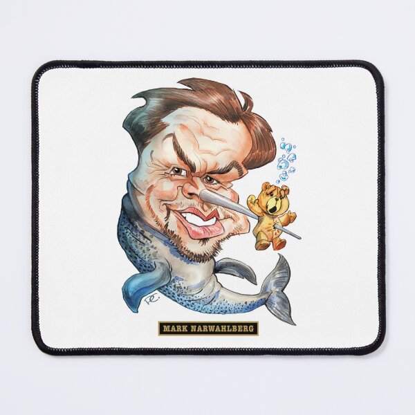 Item preview, MARK NARWAHLBERG - Another Great Illustration from Paul Cemmick's MOVIESTAR MUTATIONS by DAVID RICHARDSON designed and sold by TIGERDAVER.