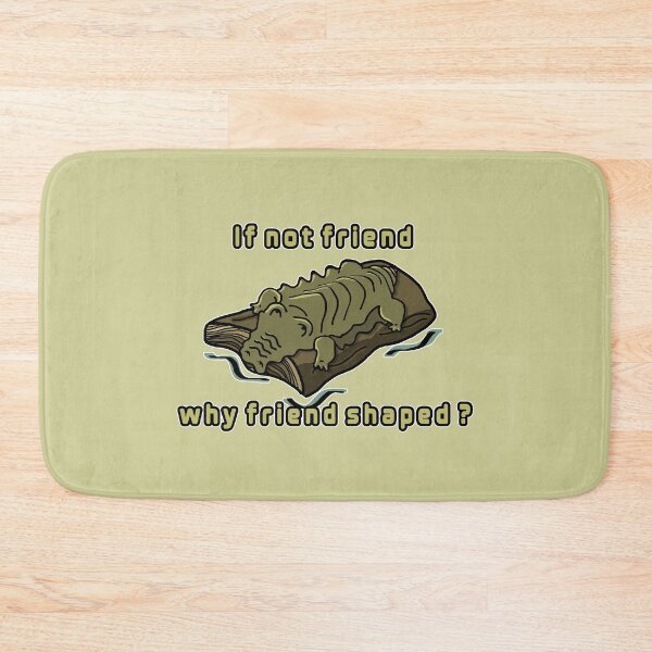 Item preview, Friend Shaped Crocodile designed and sold by notsweettea.