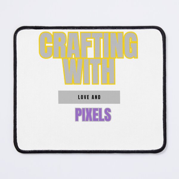Item preview, Crafting with Love and Pixels: A Miner's Artistry designed and sold by DesignSwirl.
