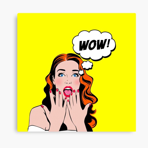 Pop Art 5 Canvas Print