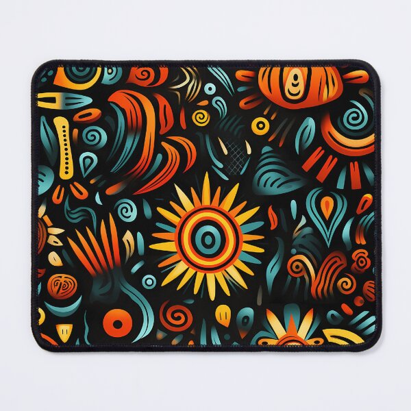 Item preview, African pattern - Sunny Psychedelia designed and sold by ART-VUVULE.