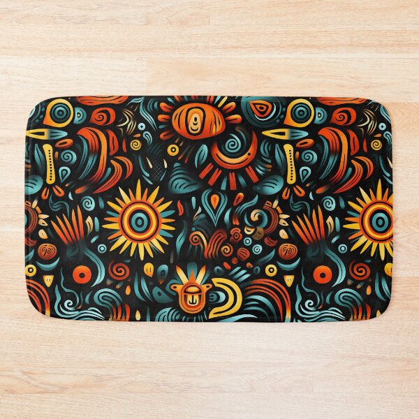 Item preview, African pattern - Sunny Psychedelia designed and sold by ART-VUVULE.