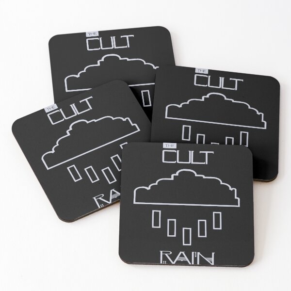 Item preview, The Cult Rain Album Cover. designed and sold by leonilalinde.