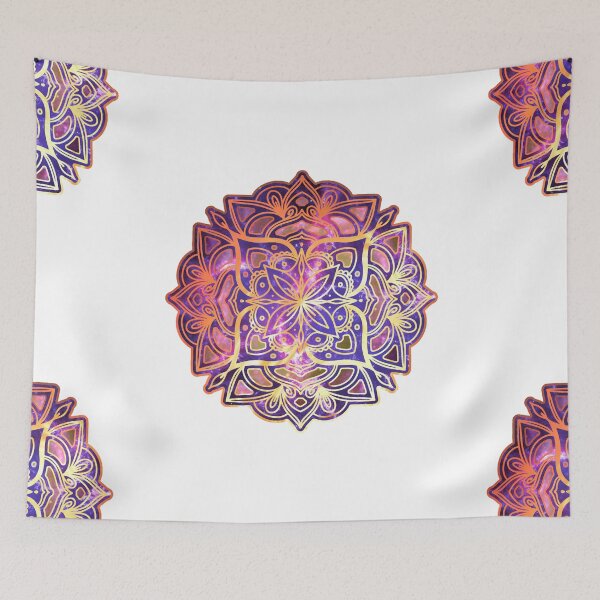Item preview, Cosmic Bloom Mandala designed and sold by Reiser808.
