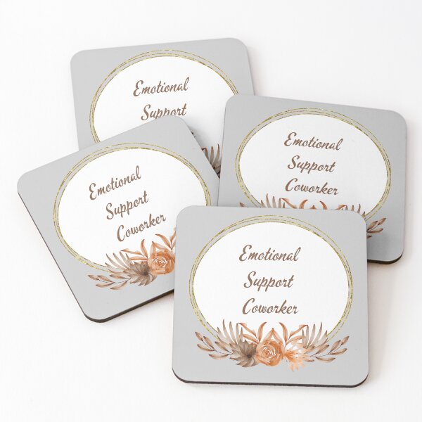 Item preview, Emotional support coworker - precious treasure designed and sold by Wisnak SHOP.