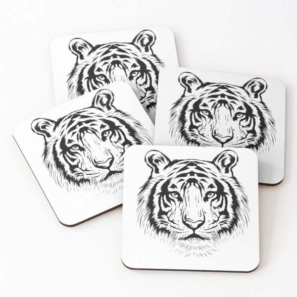 Item preview, Tiger face designed and sold by RoeJamTees.