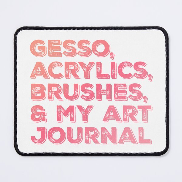 Item preview, Gesso, Acrylics, Brushes, & My Art Journal designed and sold by thephoenixsoul.
