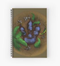 Cretaceous Tracks Spiral Notebook