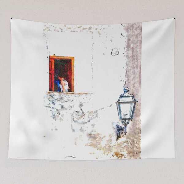 Item preview, Streetlight And Woman On The Landing designed and sold by Giuseppe Cocco.
