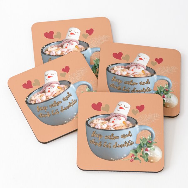 Item preview, Keep Calm and Drink Hot Chocolate designed and sold by Sammi7angel.