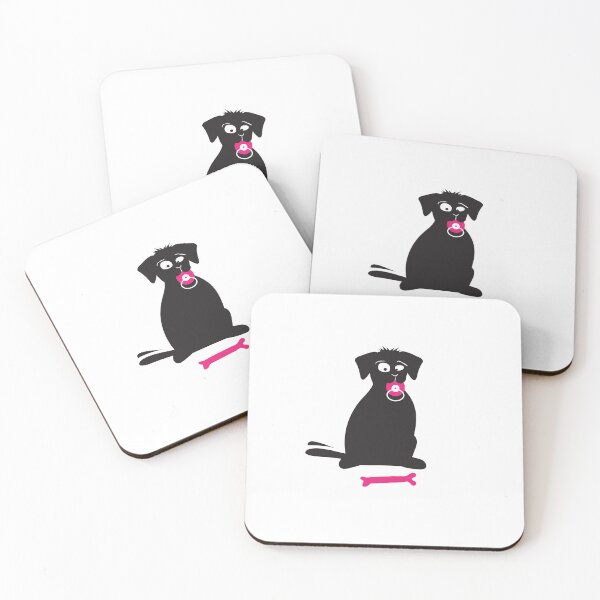 Item preview, Black labrador with rubber teat designed and sold by robinstudio.