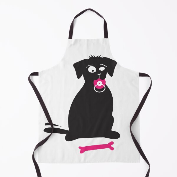Item preview, Black labrador with rubber teat designed and sold by robinstudio.