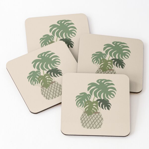 Item preview, Monstera decorative plant illustration designed and sold by AlarconStudio.