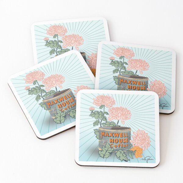 Item preview, Coffee and Chrysanthemums  designed and sold by MiniMatisse.