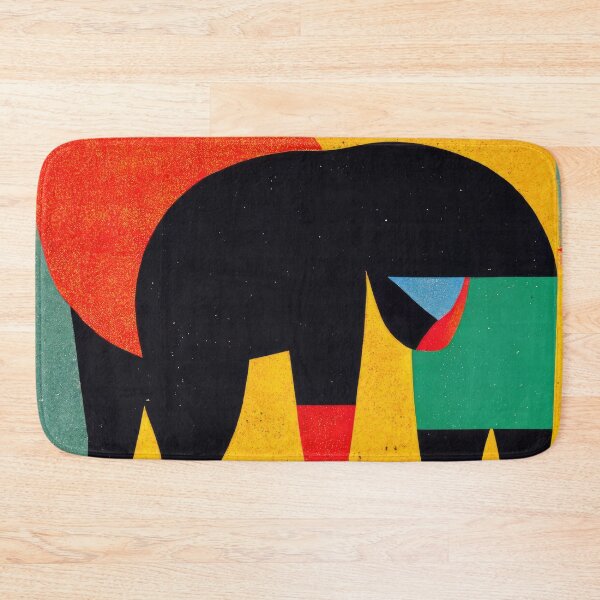 Item preview, Explore Simplistic & Minimalistic African Elephant Art designed and sold by ArtificialGenes.