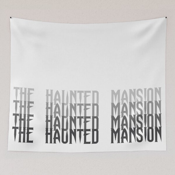Item preview, Haunted Mansion Word Art designed and sold by FandomTrading.