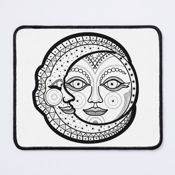 Item preview, Sun and moon mandala designed and sold by Hurricanegreen.
