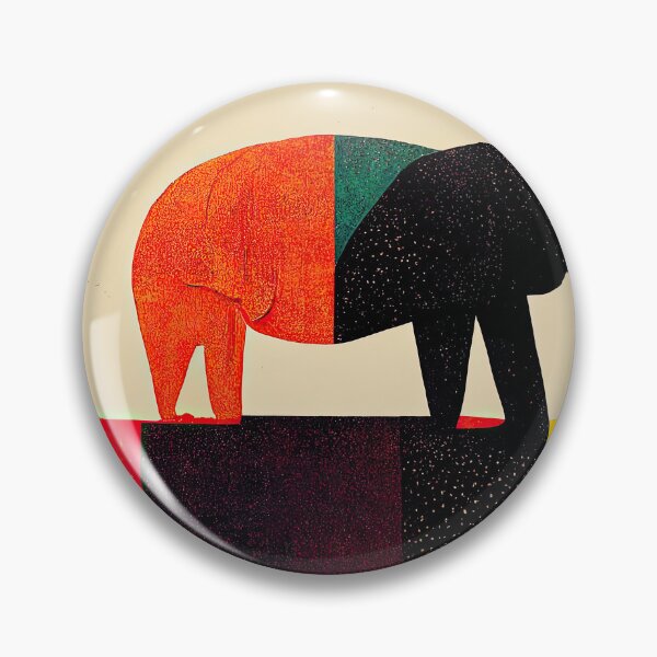 Item preview, Explore Simplistic & Minimalistic African Elephant Art designed and sold by ArtificialGenes.