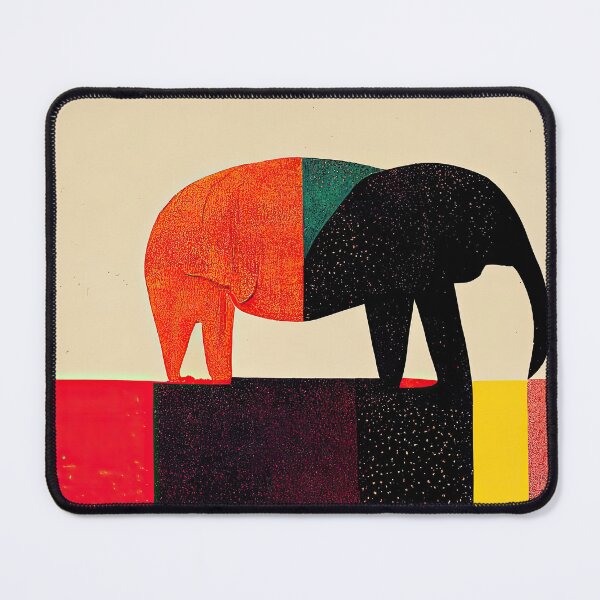 Item preview, Explore Simplistic & Minimalistic African Elephant Art designed and sold by ArtificialGenes.