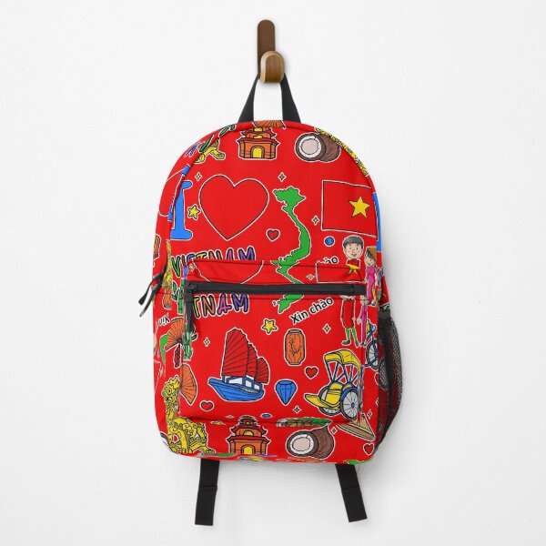 Item preview, Vietnamese hand drawn landmarks, Vietnam map, Culture icons designed and sold by mashmosh.
