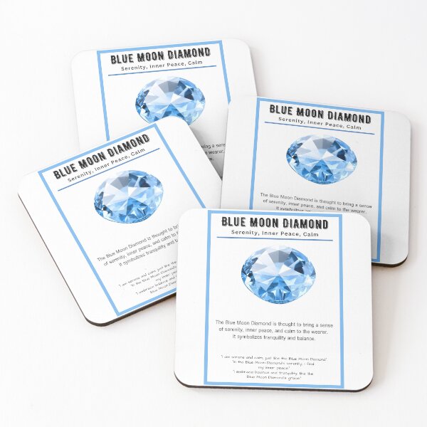 Item preview, Diamond Meaning Arts: Blue Moon Diamond designed and sold by DesignEssenceH.