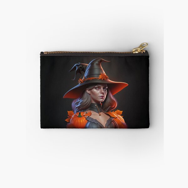 Item preview, Witch and pumpkins on Halloween designed and sold by D- Day.