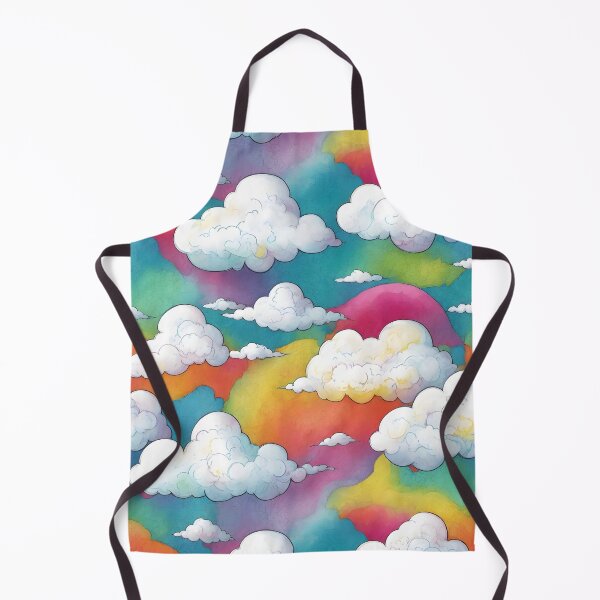 Item preview, Colorful clouds Seamless patterns  designed and sold by RocketArtInd.