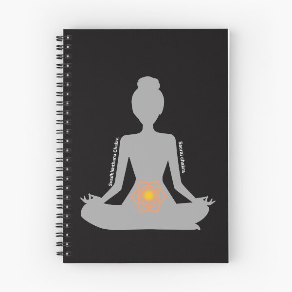 Item preview, Sacral, Svadhishthana chakra, meditation and yoga designed and sold by misslizzyspin.