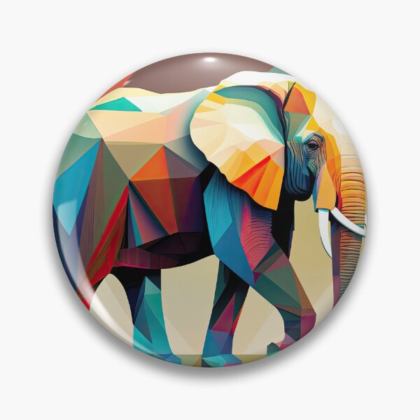 Item preview, Explore Simplistic & Minimalistic African Elephant Art designed and sold by ArtificialGenes.