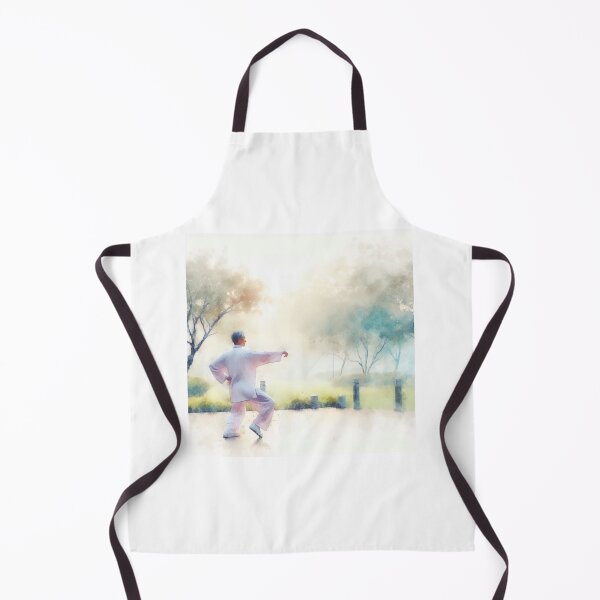 Item preview, Watercolor Tai Chi in Park Chinese Martial Art Peace designed and sold by Martial-Art-23.