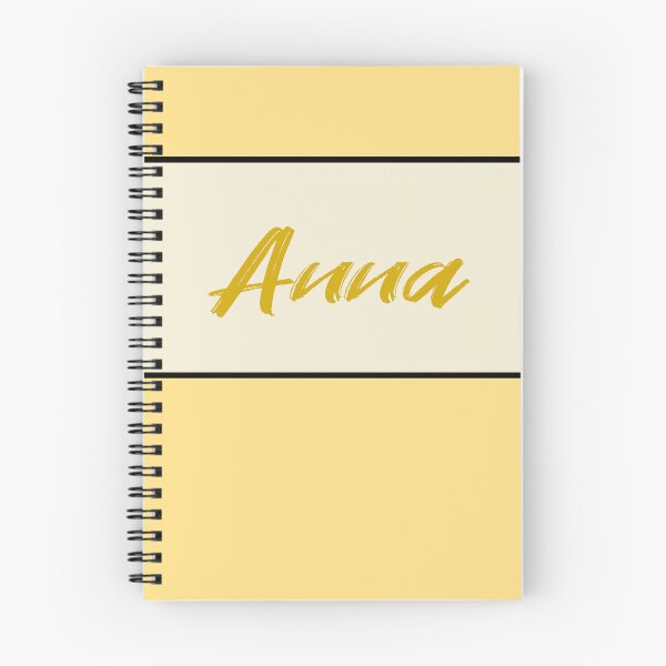 Artikelvorschau, Name Anna - Goldhandschrift entworfen und verkauft von Jeallan Designs.