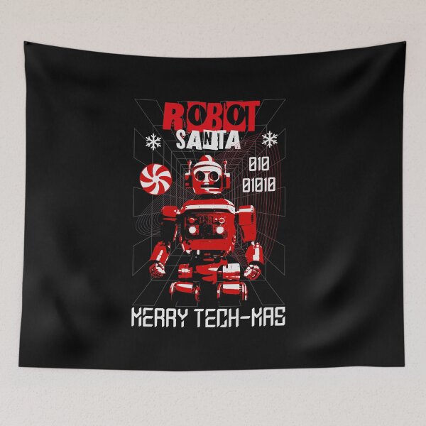 Item preview, Robot Santa designed and sold by Graffik-Peeps.