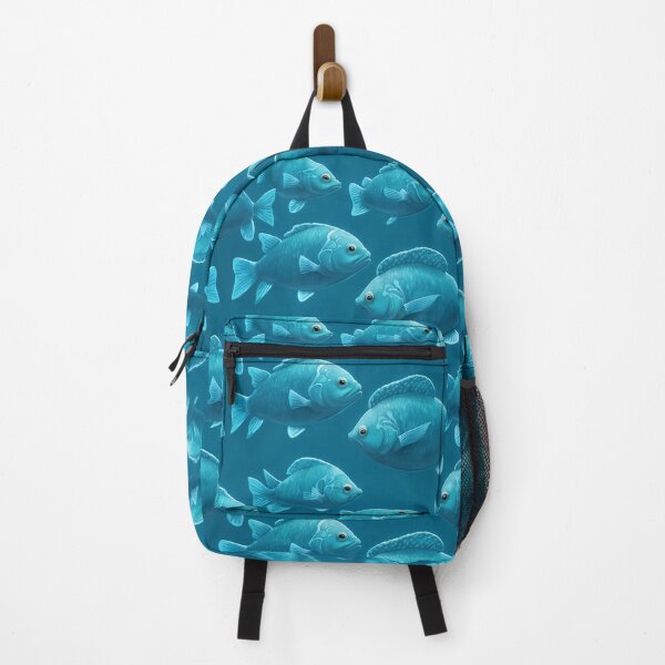Item preview, blue fishes designed and sold by Mike Kiev art.