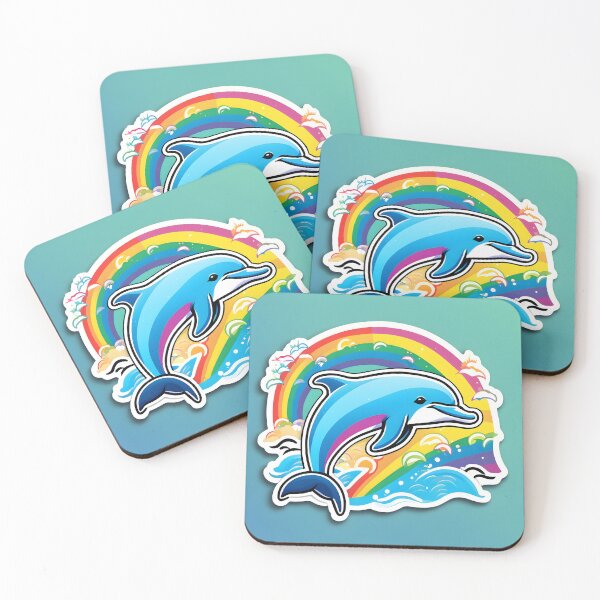 Item preview, Dolphin stickers designed and sold by Yngo Gutmann.