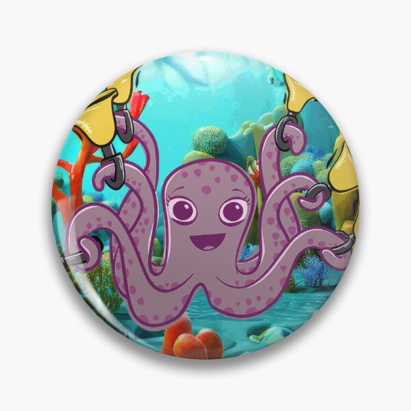 Item preview, Octopus Handbell Ringer In The Sea designed and sold by SubtleSplit.