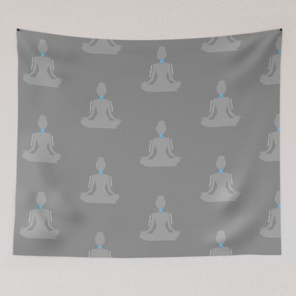 Item preview, Vishuddha Throat Chakra,  yoga and meditation designed and sold by misslizzyspin.
