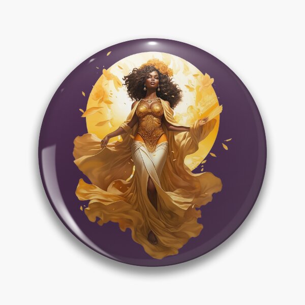 Item preview, Oshun in a long dress designed and sold by Remek-Design.