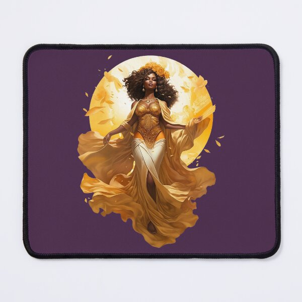 Item preview, Oshun in a long dress designed and sold by Remek-Design.