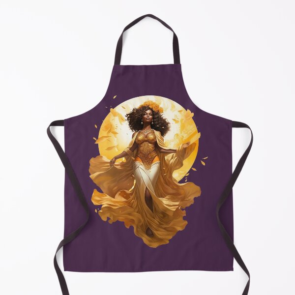 Item preview, Oshun in a long dress designed and sold by Remek-Design.