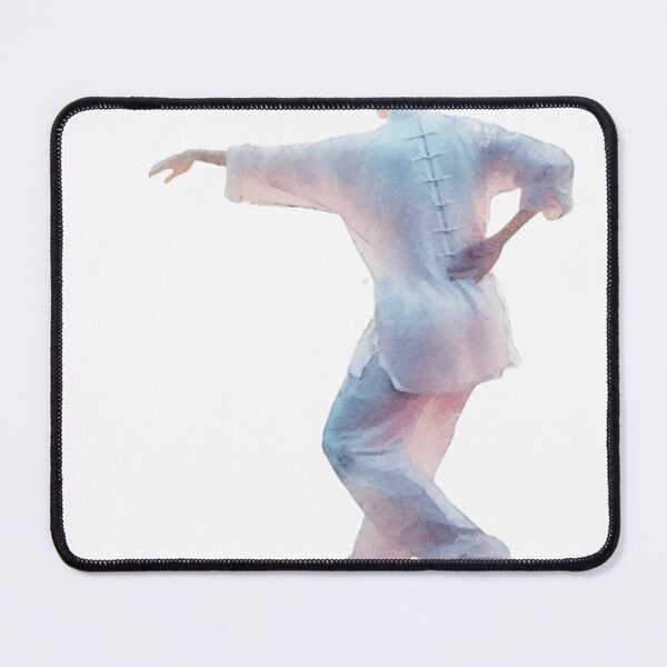 Item preview, Watercolor Tai Chi Martial Art Zen Man designed and sold by Martial-Art-23.