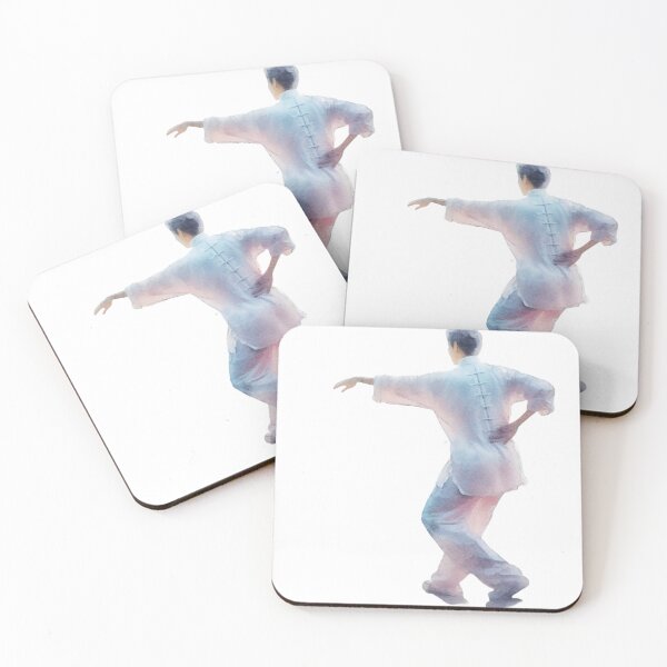Item preview, Watercolor Tai Chi Martial Art Zen Man designed and sold by Martial-Art-23.