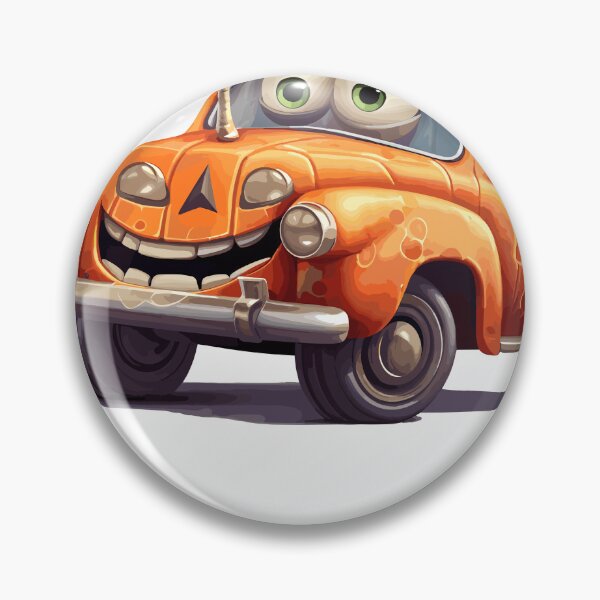 Item preview, Haunted Car Halloween Cute Cartoon (Image 17/27) designed and sold by DigitalArtify.