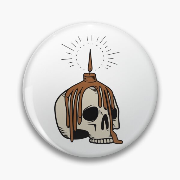 Item preview, Skull Candle - Halloween Horror designed and sold by greentea713.