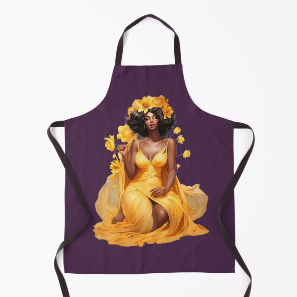 Item preview, Oshun sitting with flowers designed and sold by Remek-Design.