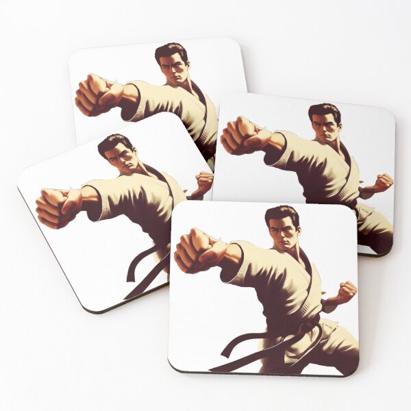 Item preview, Vintage Propaganda Style Karate Power Retro  designed and sold by Martial-Art-23.