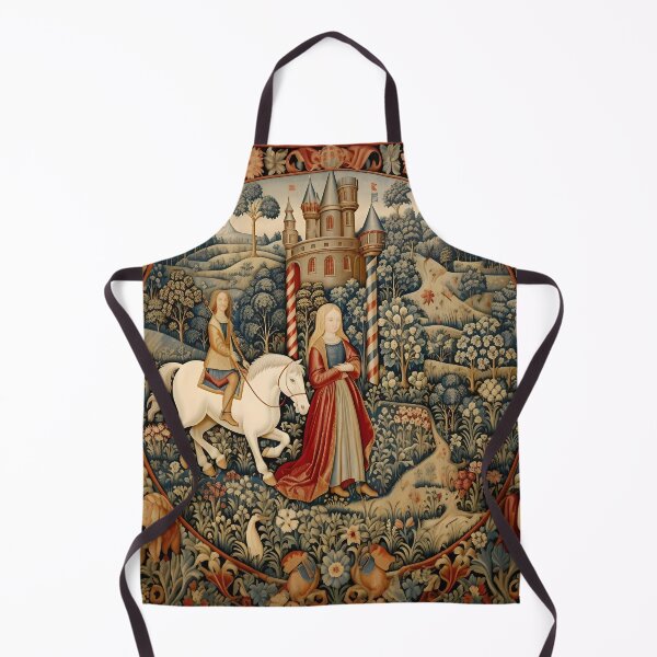Item preview, Medieval Style Tapestry of a Knight and Princess designed and sold by dcrc.