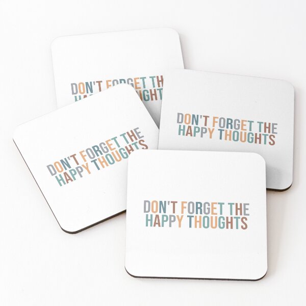 Item preview, Don't forget the happy thoughts designed and sold by MOONINSPIRATION.