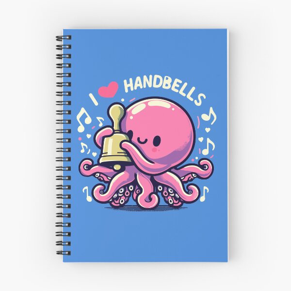Item preview, Octopus Loves Handbells designed and sold by SubtleSplit.