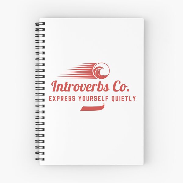 Item preview, Introverbs Express Yourself Quietly logo design - Funny introvert quote designed and sold by wholigans.