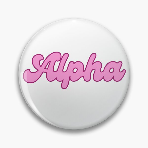 Item preview, cotton candy pink alpha designed and sold by BlossomLane.